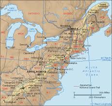 Physiographic Regions Appalachian Mountains Appalachian Mountains Map Appalachian