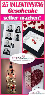 Diese 33 genialen ideen für romantische geschenke für frauen sind ideal als valentinstaggeschenk, zum hochzeitstag oder um ihr zu zeigen, wie viel sie dir bedeutet. 25 Romantische Valentinstag Geschenke Selber Machen Die Besten Ideen