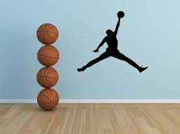 Michael Jordan Decal Michael Jordan Decor Basketball Decal Etsy Michael Jordan Kid Room Decor Sports Decorations
