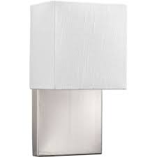 An led wall sconce delivers light either up and down or up or down. Progress Lighting Led Sconces One Light Led Small Wall Sconce The Home Depot Canada