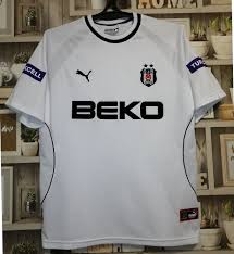 Tv commercial vodafone beşiktaş trikot. Besiktas Home Fussball Trikots 2003 2004 Sponsored By Beko