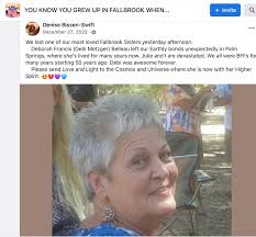 Fellow classmate Marles Marie Deveau has passed.