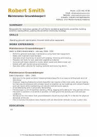 Wow your future employer with this simple cover letter example format. Maintenance Groundskeeper Resume Samples Qwikresume