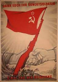 Mai 1945 trat die kapitulation in kraft. Dank Euch Ihr Sowjetsoldaten 8 Mai Tag Der Befreiung Europeana