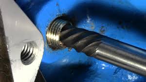How To Use A Screw Extractor Remove Snapped Off Bolt From Engine Youtube