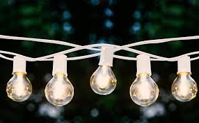 Maybe you would like to learn more about one of these? Amazon Com Brightech Ambience Pro White Led Globe Outdoor String Lights Waterproof 1w Vintage Edison Bulbs 26 Ft Patio Lights Create Cafe Ambience In Your Backyard Home Improvement