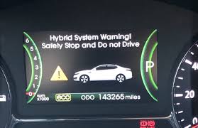 Answered Hybrid System Warning Kia Optima Hybrid Cargurus