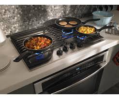Is finding the best gas cooktop proving difficult? Stainless Steel 30 Inch Gas Cooktop With 4 Burners Agc6540kfs Amana