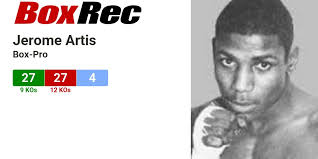 BoxRec: Jerome Artis