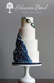 Abstract Swimming Cake Swimming Cake Cake Design Wedding Cake Stands