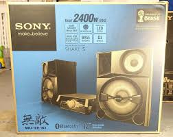 Sony Shake5 2400 Watt Audio System With Bluetooth And Nfc Black For Sale Online Ebay