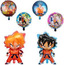 4.8 out of 5 stars 27. 6 Pcs Dragon Ball Z Balloons Birthday Celebration Foil Balloon Set Dbz Super Saiyan Goku Gohan Character Party Decorations Walmart Com Walmart Com