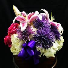 Send beautiful flower arrangements to brighten someone's day! Pink Purple And White Flowers In Moreno Valley Ca Garden Of Roses
