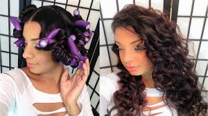 To me, they give a nicer more realistic curl than perm rods, but because my hair was so short i had to hold off on doing them. Flexi Rod Set On Blown Out Straight Natural Hair Tutorial Everything Natural Hair