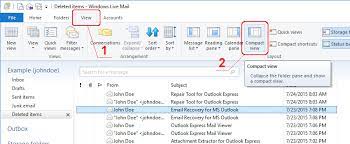How To Recover Missing Folders In Windows Live Mail
