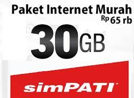 Telkomsel Simpati 30gb 24 Jam Kuota Jumbo Harga Murah Kuota Flip Clock Internet
