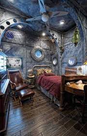 We began our review of the steampunk on the condition that it should be private houses' interiors because this style requires scale. 22 Awesome And Creative Steampunk Bedroom Ideas