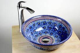 Create the perfect bathroom with our bathroom accessories, vanities, mirrors and more. This Polish Pottery Vessel Sink Looks Very Special Would It Fit In Your Bathroom Polish Pottery Polish Pottery Patterns Polish Stoneware