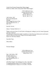 5 Contoh Surat Pemesanan Barang Terlengkap Surat Tata Bahasa Bahasa