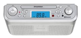 Auna kr kitchen radio with bluetooth and led work surface lighting. Sylvania Under Counter Bluetooth Fm Clock Radio With Cd Player Walmart Canada