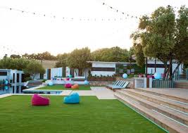How To Style Your Garden Like The Love Island Villa Island Villa Love Island Island