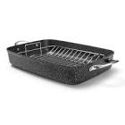 Roaster, 17-in x 12-in Heritage Rock