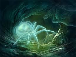 Spectral Spider An Art Print By Gabriel Cassata Spider Art Fantasy Monster Creature Concept Art