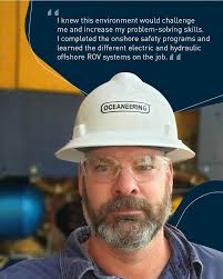 👷‍♂️💬 What's life like managing ROV operations from the deck of a  deepwater vessel? Meet Steven Goodson, Subsea Robotics Offshore Project  Manager at Oceaneering. He works offshore