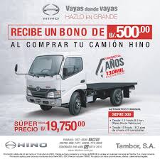 Hino 500 diagramas electricos : Tambor Panama Bono De B 500 00 Al Comprar Tu Camion Hino Serie 300 O 500 Y A Super Precio Quedateencasa Para Mas Informacion Llamenos Al 307 4500 Chitre