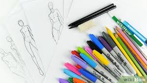 How to draw simple shapes. How To Draw Fashion Sketches 15 Steps With Pictures Wikihow
