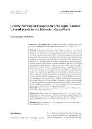 Partidul democrat din moldova moldova altfel: Pdf Genetic Diversity In European Beech Fagus Sylvatica L Seed Stands In The Romanian Carpathians