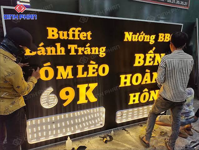 Hộp đèn alu