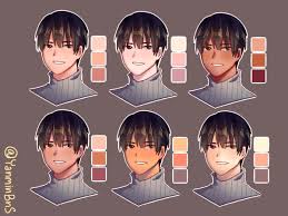 Skin Coloring Tutorial Digital Painting Otosection