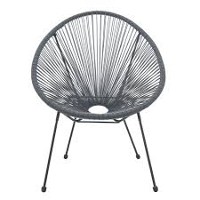 Die stuhlkissen sind nicht nur praktisch, sondern auch tolle deko accessoires. Stuhl Runde Sitzschale 2er Set Polyethylen Grau Lanatura