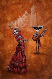 Day Of The Dead Art Celebration Of The Mission By David Lozeau Day Of The Dead Art Art Canvas Art Prints