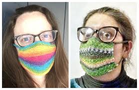 Great ear warmers for those who don't do hats. 10 Knit Face Mask Free Knitting Patterns And Paid Knitting Pattern