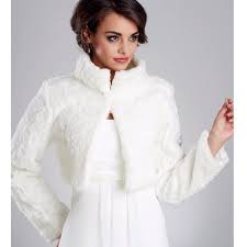 Bolero Mariage Hiver Galina Brautjacke Hochzeit Mantel Braut