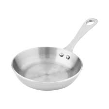Mini Frying Pan Egg Pan 4 Inches Stainless Steel Great To Display Appetizers Desserts Or Egg Scramble 1ct Box Restaurantware Pan Stainless Stainless Steel