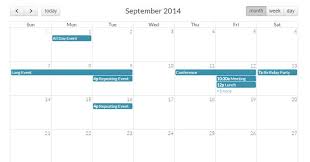02 Full Calendar Jquery Plugin Event Calendar Calendar Template Html Calendar
