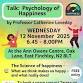 Talk: the science of happiness event image