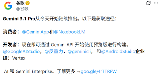 开发&小白不用愁：Gemini 3.1 Pro API 接入（支持原生）+ Cherry ...