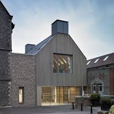 Gabled Extension To A Nineteenth Century Boarding School By Allies And Morrison Architecture College Architecture Industrial Architecture