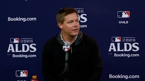 Chris Getz discusses 2-0 series lead in ALDS
