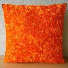 Shop wayfair for all the best orange silk & satin sheets & pillowcases. 16x16 Designer Orange Sofa Throw Art Silk Throw Etsy In 2021 Throw Pillow Covers 20x20 Silk Throw Pillows Orange Pillows