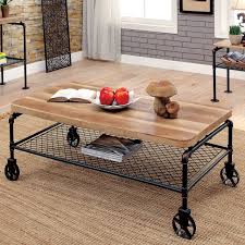 5 out of 5 stars. Industrial Coffee Table With Wheels Ideas On Foter