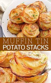 Cheesy Mini Gratin Dauphinois Potato Stacks Chef Not Required Recipe Recipes Food Potato Side Dishes