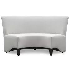 The kitchen has a curved banquette area. Mayton Curved Upholstered Bench Upholstered Bench Upholstered Bench Bedroom Storage Bench With Cushion