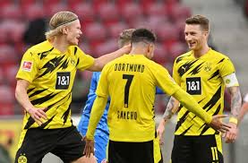 Borussia dortmund's erling haaland and paris saint. Borussia Dortmund Player Ratings From 3 1 Win Vs Mainz