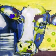 Kunstdruck Auf Leinwand Direkt Vom Kunstler Kaufen Pop Kuh Artforsale Art Canvas Artprint Cow Cowart Cont Kunstdruck Kunstdrucke Auf Leinwand Abstrakt