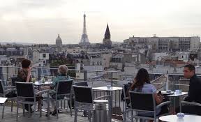 L'hôtel dispose d'un patio et d'un magnifique rooftop avec une. 43 Up The Roof Rooftop Bar In Paris France 43 Up The Roof Bar Terrasse Du Holiday Inn 4 Rue Danton 75 House Roof Design Roof Architecture Roof Repair